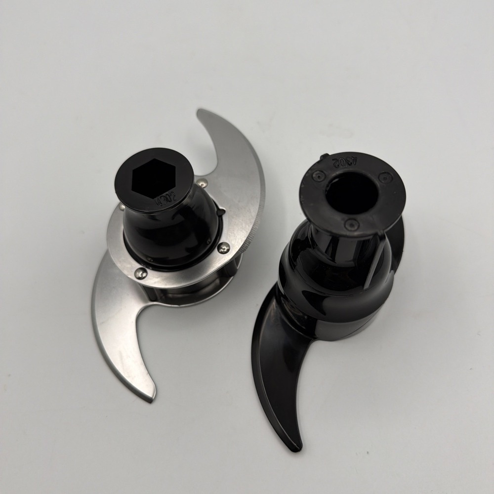 2 Hamilton Beach Food Processor Chopping Dough Blades 70725 Replacement Part OEM